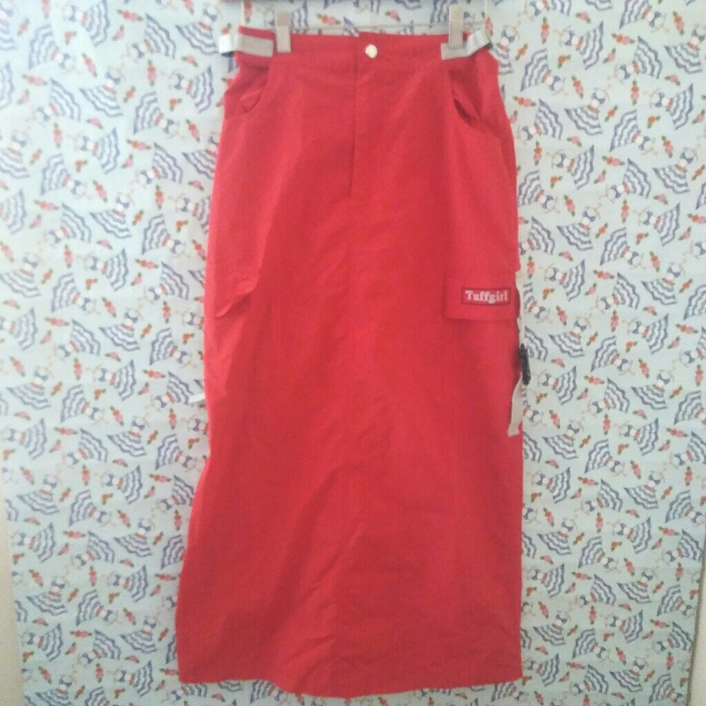 🍓VTG Tuffgirl Modest Grunge Lagenlook Skirt